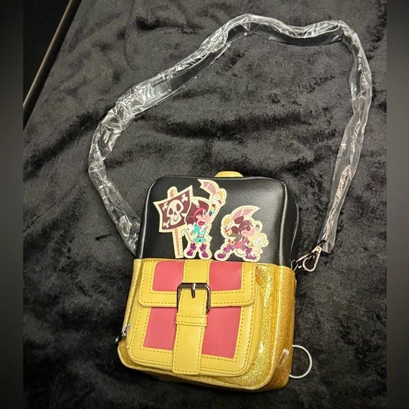 Disney Parks Pirates of the Caribbean Mickey Crossbody Convertible into Backpack Disney Parks Pirates of the Caribbean Mickey Convertible  main image 4